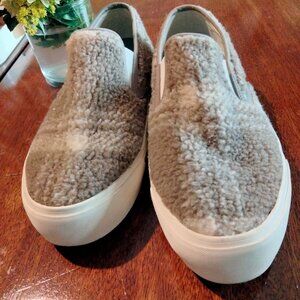 Slip on Faux Shearling Sneaker 9.5